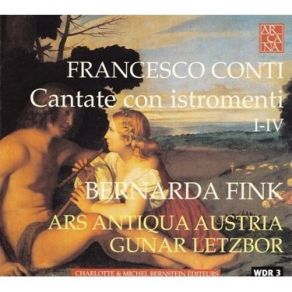 Conti - Cantate Con Stromenti I-IV - Gunar Letzbor album cover