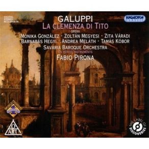 Galuppi - La Clemenza Di Tito - Fabio Pirona album cover
