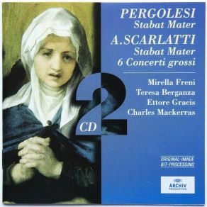 Pergolesi - Scarlatti - Stabat Mater - Charles Mackerras album cover