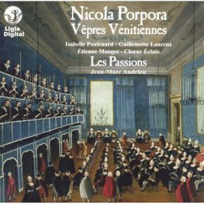 Porpora - Vepres Venitiennes Motets - Jean-Marc Andrieu album cover