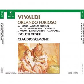 Vivaldi - Orlando Furioso - Claudio Scimone album cover
