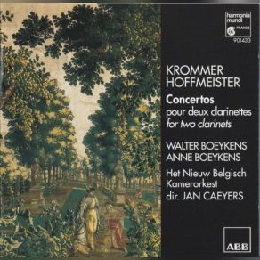 Krommer, Hoffmeister: Clarinet Concertos album cover