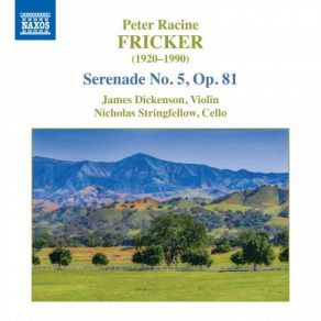 Fricker Serenade No. 5, Op. 81 album cover