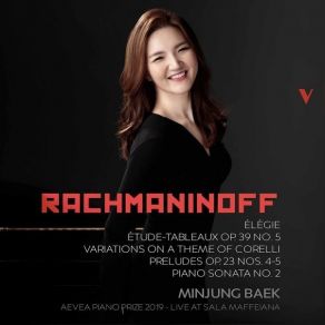Rachmaninoff - Piano Works (Live) - MinJung Baek album cover