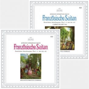Bach - Franzosische Suiten - Huguette Dreyfus album cover