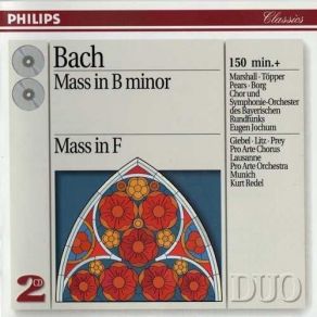 Bach - Masses - Jochum, Redel album cover