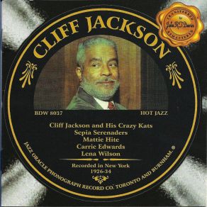 Cliff Jackson 1926-1934 album cover