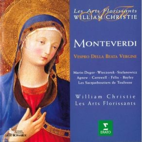 Monteverdi - Vespro Della Beata Vergine - William Christie album cover