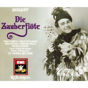 Mozart - Die Zauberflote - Thomas Beecham - EMI album cover