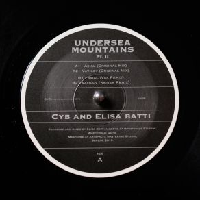 Undersea Mountains Pt. II album cover