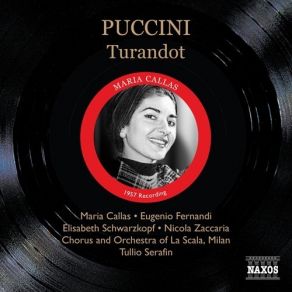 Puccini - Turandot - Callas, Tullio Serafin album cover