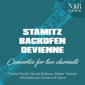 Stamitz, Backofen, Devienne - Concertos For Two Clarinets album cover