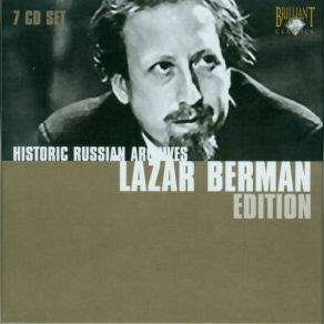 Lazar Berman Edition: Historical Russian Archives (CD2) album cover