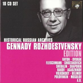 Gennady Rozhdestvensky Edition: Historical Russian Archives (CD7) album cover