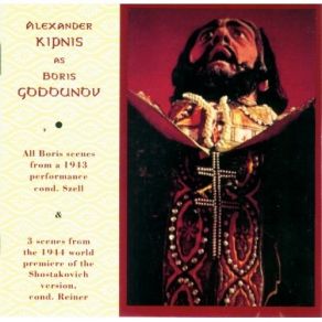 Mussorgsky - Boris Godunov - Alexander Kipnis album cover