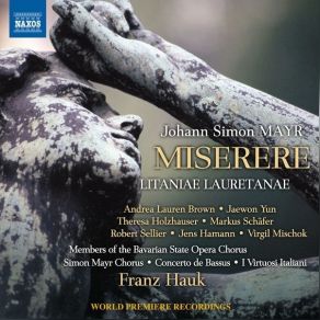 Mayr - Miserere And Litaniae Lauretanae - Franz Hauk album cover