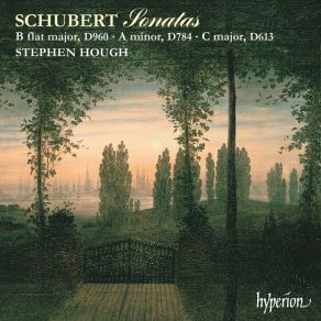 Schubert - Piano Sonatas - Stephen Hough album cover