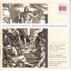 Schutz - Dresdner Kreuzchor, Capella Fidicinia - Rudolf Mauersberger, Martin Flamig, Hans Gruss album cover