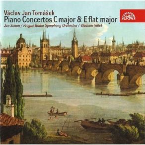 Tomasek - Piano Concertos - Vladimir Valek album cover