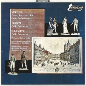 Weber, Danzi, Stamitz - Works For Cello And Orchestra - Thomas Blees album cover