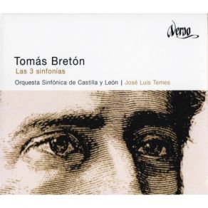 Breton - The 3 Symphonies - Jose Luis Temes album cover