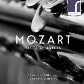 Mozart - Flute Quartets - Sami Junnonen, Chamber Domaine album cover
