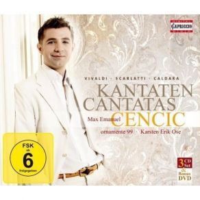 Kantaten - Max Emanuel Cencic CD3 album cover