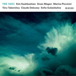 Tre Voci: Takemitsu / Debussy / Gubaidulina album cover