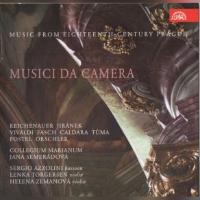 Musica Da Camera: Music From Eighteenth Century Prague album cover