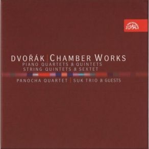 Dvorak - Chamber Works - Panocha Quartet, Suk Trio album cover