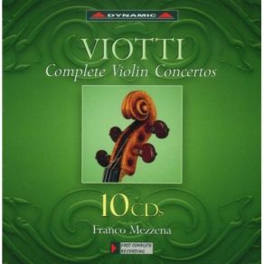 Viotti - Complete Violin Concertos - Franco Mezzena album cover
