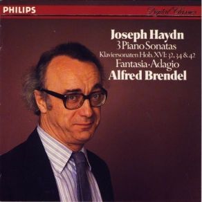 Haydn - 3 Piano Sonatas, Fantasia, Adagio - Brendel album cover