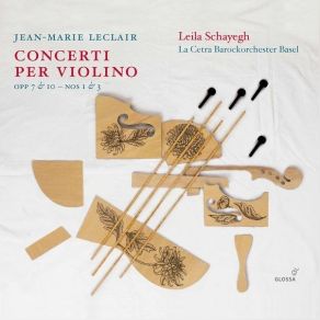 Leclair - Violin Concertos, Vol. 2 - Leila Schayegh album cover