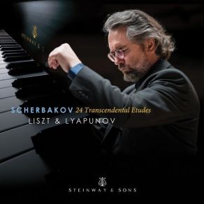 Liszt And Lyapunov - 24 Transcendental Etudes - Konstantin Scherbakov album cover