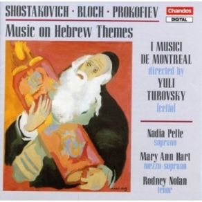 Prokofiev, Shostakovich, Bloch - Music On Hebrew Themes - Yuli Turovsky album cover