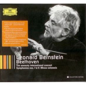 Beethoven - The Amnesty International Concert - Leonard Bernstein album cover