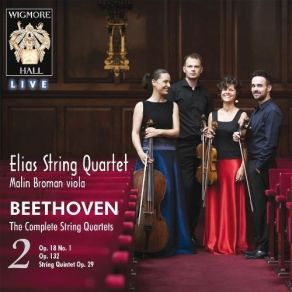 Beethoven - The Complete String Quartets, Vol. 2 - Elias String Quartet album cover