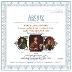 Couperin - L'Apotheose De Lulli, Leclair - Eduard Melkus album cover