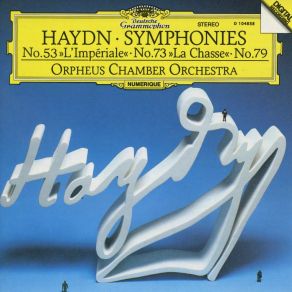 Haydn - Symphonies 53, 73, 79 - Orpheus Chamber Orchestra album cover