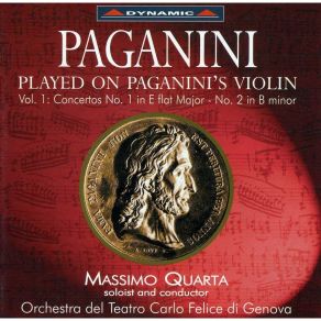 Paganini - Violin Concertos - Massimo Quarta album cover