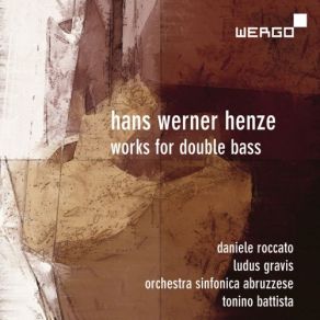 Hans Werner Henze: Works For Double Bass album cover
