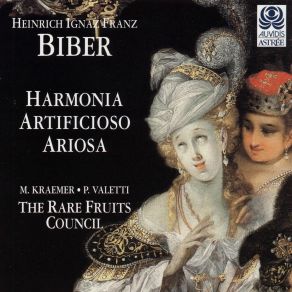 Biber - Harmonia Artificioso-Ariosa - The Rare Fruits Council album cover