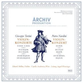 Violinkonzerte - Tartini, Nardini - Melkus album cover