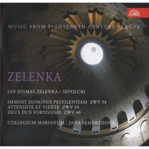 Zelenka - Cantatas For Holy Sepulchre - Jana Semeradova album cover