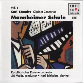 Stamitz: Clarinet Concertos (Mannheimer Schule, Vol. 1) album cover