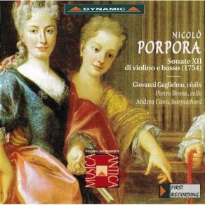 Porpora - Sonate XII Di Violino E Basso - Giovanni Guglielmo album cover