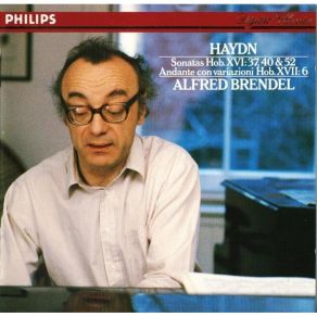 Haydn - Piano Sonatas Hob. - XVI-52, XVI-40, XVI-37 - Alfred Brendel album cover