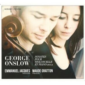 Onslow - Cello Sonatas - Jacques, Gratton album cover