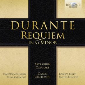 Durante: Requiem In G Minor album cover