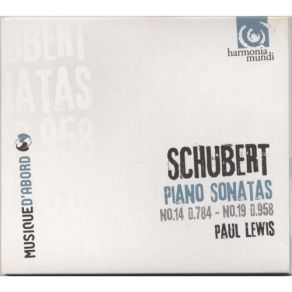 Schubert - Piano Sonatas D. 958, 784 - Paul Lewis album cover